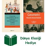 Alfa Yayınları Tüketim Araştırmaları ve Osmanlı Imparatorluğu Tarihi + Geometri + Dünya Klasiği Hediye - Hayır