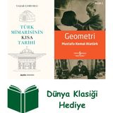 Alfa Yayınları Türk Mimarisinin Kısa Tarihi + Geometri + Dünya Klasiği Hediye - Hayır