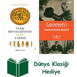 Alfa Yayınları Türk Mitolojisinin Kısa Tarihi + Geometri + Dünya Klasiği Hediye - Hayır