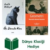 Alfa Yayınları Üç Damla Kan + Geometri + Dünya Klasiği Hediye - Hayır