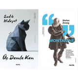 Alfa Yayınları Üç Damla Kan + Montaigne - Hayır