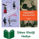 Alfa Yayınları Üç Silahşörler 5 - Demir Maskeli Adam (Ciltli) + Geometri + Dünya Klasiği Hediye - Hayır