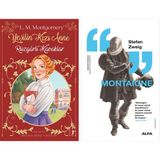 Alfa Yayınları Yeşilin Kızı Anne 4 - Rüzgarlı Kavaklar + Montaigne - Hayır