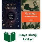 Alfa Yayınları Zamanın Resimli Kısa Tarihi (Ciltli) + Geometri + Dünya Klasiği Hediye - Hayır
