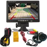 Alfaben Exvol Araç İçi Park Kamerası – 7" HD Monitör, Geniş Açılı, IP67 Su Geçirmez, Mesafe Kılavuz Çizgili