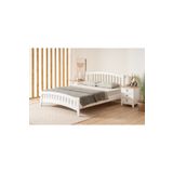 AlfaCountry Mobilya Prenses Çocuk ve Genç Odası 120x200 Soft Beyaz Lake Karyola