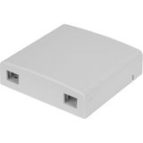 Alfafonet 2 Sc-Sx/Lc-Dx Port Fiber Optik Priz Tipi Sonlandırma Kutusu