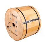 Alfafonet 4 Core Single Loose Tube Fiber Optik Kablo 2 KM Makara