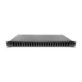 Alfafonet Ecoslide 24 Port Sc-Dx/Lc-Qd 1Ru Rack Tipi Siyah Fiber Optik Patch Panel
