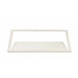 Alfafonet Ziglat 150 Serisi Endüstriyel Duvar Tipi Raf 700X200x150 Mm Mat Beyaz 20 Kg Taşıma Kapasiteli