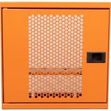 Alfafonet Ziglat 280 Serisi Wifi Box Duvar Tipi Modem Ve Wifi Kutusu 280X120x280 Mm Turuncu | Perfore Metal Kapak | Montajlı
