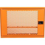 Alfafonet Ziglat 400 Serisi Wifi Box Duvar Tipi Modem Ve Wifi Kutusu 400X120x280 Mm Turuncu | Perfore Metal Kapak | Montajlı