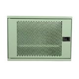 Alfafonet Ziglat 400 Serisi Wifi Box Duvar Tipi Modem Ve Wifi Kutusu 400X120x280 Mm Yeşil | Perfore Metal Kapak | Montajlı