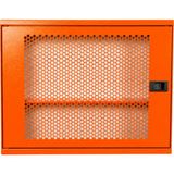 Alfafonet Ziglat 450 Serisi Wifi Box Duvar Tipi Modem Ve Wifi Kutusu 450X120x350 Mm Turuncu | Perfore Metal Kapak | Montajlı