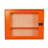 Alfafonet Ziglat 450 Serisi Wifi Box Duvar Tipi Modem Ve Wifi Kutusu 450X120x350 Mm Turuncu | Perfore Metal Kapak | Montajlı