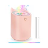 ALFAGİFT 3.3 Litre Ultrasonik Hava Nemlendirici ve Buhar Makinesi- Büyük Boy Aroma Difüzörü Pembe