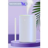 ALFAGİFT 400 ML Ultrasonik Hava Nemlendirici ve Aroma Difüzörü- LED Işıklı Buhar Makinesi