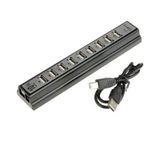 Alfais 4235 10 Port USB Hub Çoklayıcı Çoğaltıcı Çoklu Cihaz Bağlama