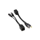 Alfais 4252 Ip Kamera Rj45 Kablosu Poe Set Ethernet Cat5 Adaptör Güç Power Kablosu