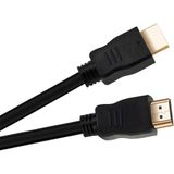 Alfais 4294 HDMI Kablo 1,5 m Altın Renk Esnek Yapı Yüksek Hızda Veri Aktarımı için