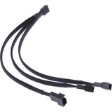 Alfais 4303 4 Pin Switch 3 Pin 3 Port Fan Çoklayıcı Kablo Profesyonel Kullanım İçin Tasarlandı