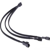 Alfais 4303 Y Pwm Kablosu 4 Pin Switch 3 Pin 3 Port Fan Çoklayıcı