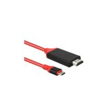 Alfais 4330 USB Type C 3.1 To HDMI Çevirici Dönüştürücü Tv Kablosu