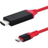 Alfais 4330 USB Type C 3.1 To HDMI Çevirici Dönüştürücü Uyumlu Cihazlar İçin 2 Metre Kablo