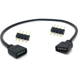 Alfais 4373 4 Pin RGB Ekleme Birleştirme Uzatma 30 cm Çevirici Kablo