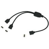 Alfais 4374 RGB Şerit 4 Pin Led Çoklayıcı Splitter