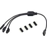 Alfais 4375 RGB Şerit 4 Pin Led Çoklayıcı Splitter