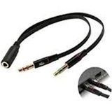 Alfais 4457 3.5 mm Kulaklık Mikrofon Çevirici Switch Splitter