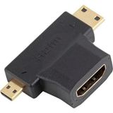 Alfais 4524 Mini Mikro HDMI Çevirici Dönüştürücü Adaptör