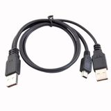 Alfais 4529 Usb Y 3 Giriş Mini 5 Pin Hdd Hard Disk Kablosu