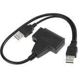 Alfais 4543 USB 2.0 2.5 3.5 inç Sata SSD HDD Hard Disk DC Güç Çevirici Dönüştürücü Adaptör Kablosu