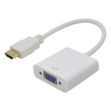 Alfais 4547 HDMI To VGA Dönüştürücü Adaptör Çoklu Cihaz Desteği ile Uyumlu Bağlantı