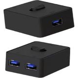 Alfais 4560 2 Port Usb 3.0 To KVM Switch Çoklu Pc Kasa Çoklayıcı Hub Anahtar