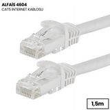 Alfais 4604 Cat5 Cat5e Ethernet Patch 1.5 m İnternet Modem Adsl Kablosu