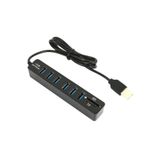 Alfais 4691 USB Hub 6 Port Micro SD TF SD Kart Okuyucu