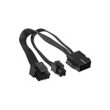 Alfais 4695 EPS 12V CPU Dişi To ATX 8+4 Pin Power Supply Çevirici Dönüştürücü Adaptör Kablosu