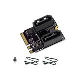 Alfais 4724 M.2 Key A+E to SATA 3.0 Expansion WiFi Port Çevirici Çoklayıcı Adaptör