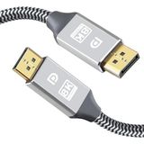 Alfais 4789 1.5 Metre 8k Displayport Kablosu Dp 1.4 Erkek Erkek