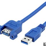 Alfais 4796 50 cm USB Uzatma Kablosu