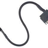 Alfais 4903 Sata Power To Fan Çevirici 1 Port 2 Pin Y Pwm Çoklayıcı Splitter Kablo