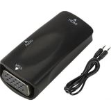 Alfais 4979 HDMI To VGA Monitör Ses Destekli Dişi-Dişi Çevirici Dönüştürücü Adaptör