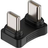 Alfais 4998 Type C To Type C Erkek Erkek 180 Derece Dirsek Çevirici Dönüştürücü Adaptör