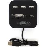 Alfais 5043 USB Hub Çoklayıcı Çoklu Kart Okuyucu