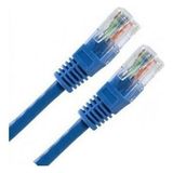 Alfais 5149 Cat6 Ethernet Patch Adsl İnternet Kablosu 0.3 cm - Mavi - 30 cm