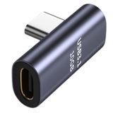 Alfais 6027 USB Type-C Uzatıcı Çevirici Dönüştürücü Adaptör 90 Derece L Tipi Erkek - Dişi