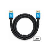 Alfais 6060 8k Ultra Hd 2.1V 48GBPS HDMI Kablo 1.5 Metre Altın Kaplama LED Tv